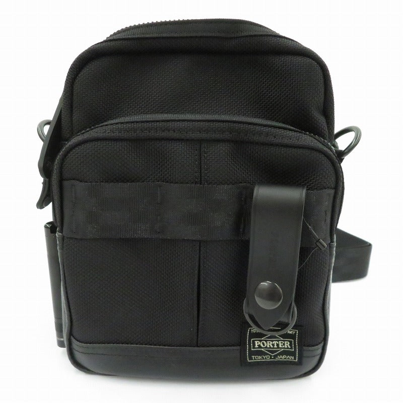 PORTER HEAT | ポーター　ヒート SHOULDER BAG ショルダーバッグ 703-06977 ブラック【瀬戸大橋店】
