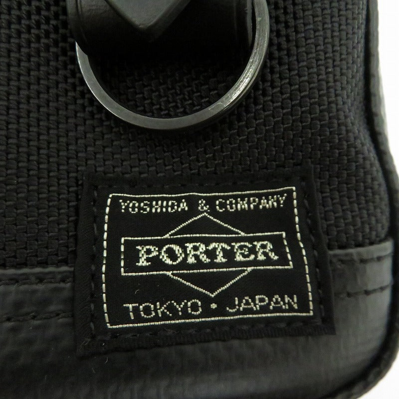 PORTER HEAT | ポーター　ヒート SHOULDER BAG ショルダーバッグ 703-06977 ブラック【瀬戸大橋店】