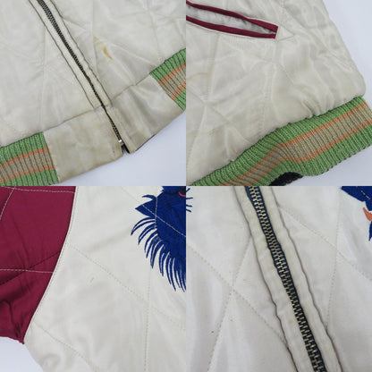 TAILOR TOYO(東洋エンタープライズ) | テイラートウヨウテイラートーヨー ﾘﾊﾞｰｼﾌﾞﾙｽｶｼﾞｬﾝICELAND×青虎 スーベニアジャケット TT12064 ブラック サイズ：S【瀬戸大橋店】