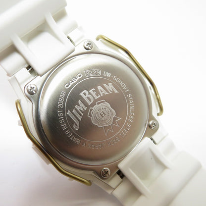 G-SHOCK | ジーショック ×JIM BEAM/500本限定 腕時計 DW-5600VT ホワイト【瀬戸大橋店】