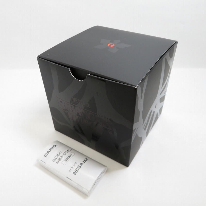 G-SHOCK | ジーショック ×Stranger Things 腕時計 DW-5600STT-1JR ブラック【瀬戸大橋店】