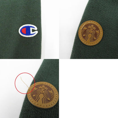 Champion | チャンピオン STARBUCKS STAND by BEAMS スウェット グリーン サイズ：L【瀬戸大橋店】