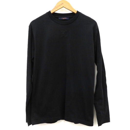 LOUIS VUITTON | ルイ・ヴィトン ｴﾝﾎﾞｽLVﾛｺﾞL/S Tｼｬﾂ 長袖Ｔシャツ RM261MJ NPG HSY43W ブラック サイズ：M【瀬戸大橋店】