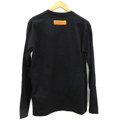 LOUIS VUITTON | ルイ・ヴィトン ｴﾝﾎﾞｽLVﾛｺﾞL/S Tｼｬﾂ 長袖Ｔシャツ RM261MJ NPG HSY43W ブラック サイズ：M【瀬戸大橋店】