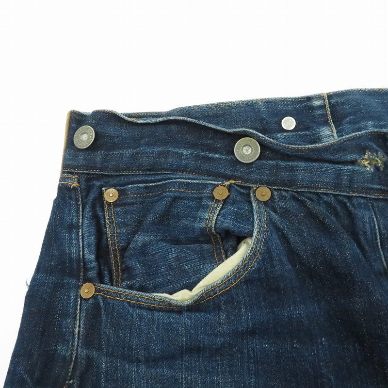 Levi's | リーバイス 1stﾓﾃﾞﾙ復刻 125周年 USA製 デニムパンツ 125-0024 ネイビー サイズ：33【瀬戸大橋店】