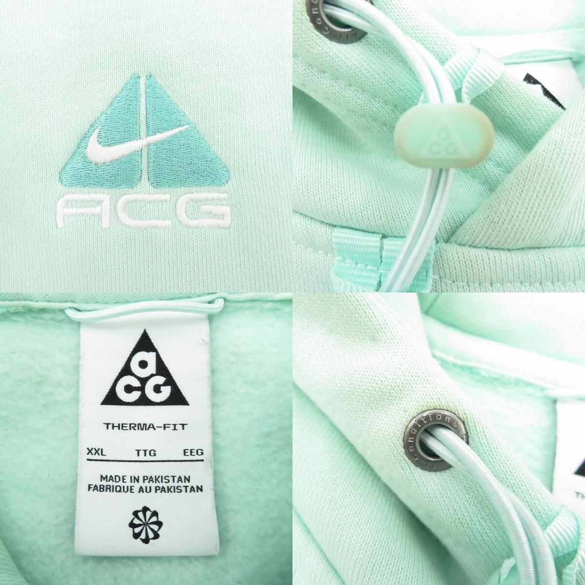 NIKE | ナイキ FLEECE PULLOVER HOODIE パーカー DH3087-379 ライトグリーン サイズ：XXL【瀬戸大橋店】