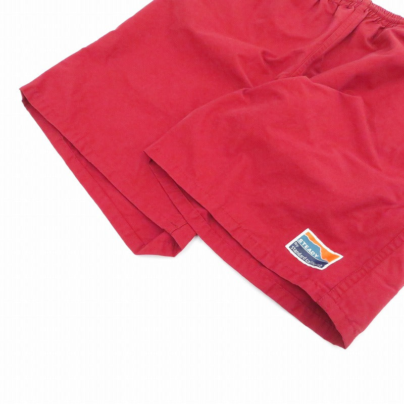 STANDARD CALIFORNIA | スタンダードカリフォルニア SD Heavy Duty Classic Easy Shorts ショートパンツ レッド【瀬戸大橋店】