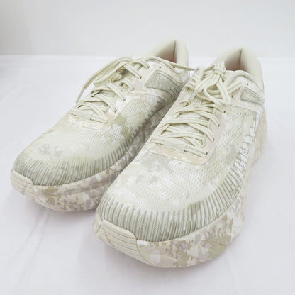 HOKA ONEONE | ホカオネオネ Bondi 7 BEAMS スニーカー F27226E ホワイト 27.5cm【瀬戸大橋店】