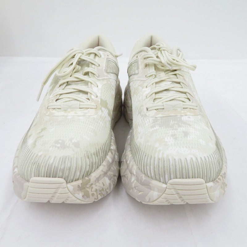 HOKA ONEONE | ホカオネオネ Bondi 7 BEAMS スニーカー F27226E ホワイト 27.5cm【瀬戸大橋店】