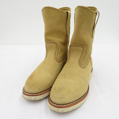 RED WING | レッドウィング 9ｲﾝﾁ ﾍﾟｺｽ ブーツ 8168 ベージュ 24.5cm【瀬戸大橋店】