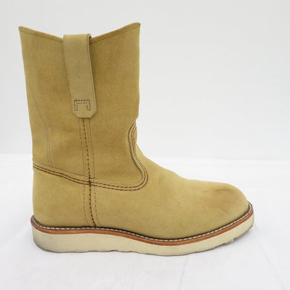 RED WING | レッドウィング 9ｲﾝﾁ ﾍﾟｺｽ ブーツ 8168 ベージュ 24.5cm【瀬戸大橋店】
