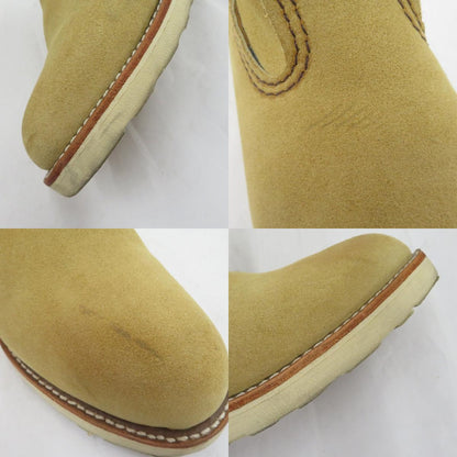 RED WING | レッドウィング 9ｲﾝﾁ ﾍﾟｺｽ ブーツ 8168 ベージュ 24.5cm【瀬戸大橋店】