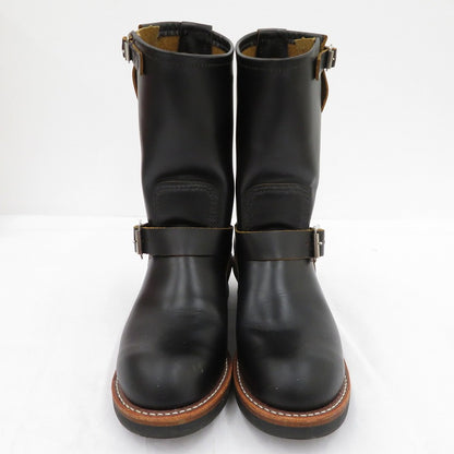 RED WING | レッドウィング 11-inch Engineer (Non-Steel Toe) 'Stovepipe' ブーツ 2966 ブラック 25.5cm【瀬戸大橋店】