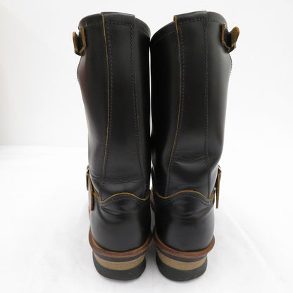 RED WING | レッドウィング 11-inch Engineer (Non-Steel Toe) 'Stovepipe' ブーツ 2966 ブラック 25.5cm【瀬戸大橋店】