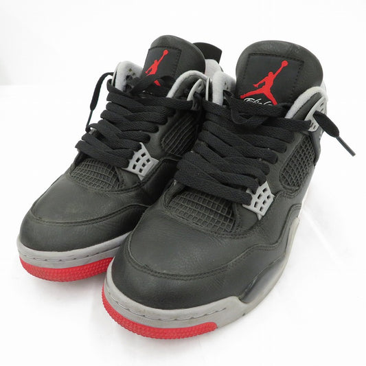 NIKE | ナイキ Air Jordan 4 Retro 'Bred Reimagined' スニーカー FV5029-006 エアジョーダン ブラック 27.5cm【瀬戸大橋店】