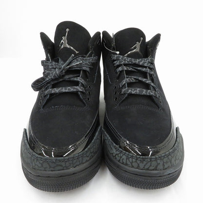 NIKE | ナイキ Air Jordan 3 Retro 'Black Cat' (2025) スニーカー CT8532-001 エアジョーダン ブラック 26.5cm【瀬戸大橋店】