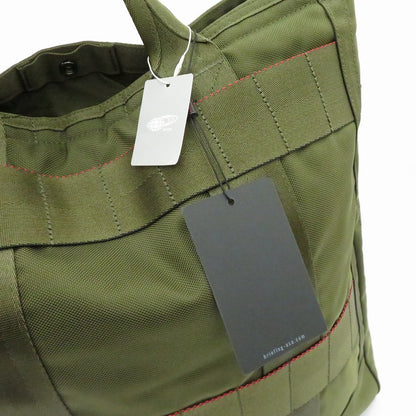 BRIEFING | ブリーフィング BEAMS PLUS/COCKPIT BAG トートバッグ 38-61-0088-106-67-88 カーキ【瀬戸大橋店】