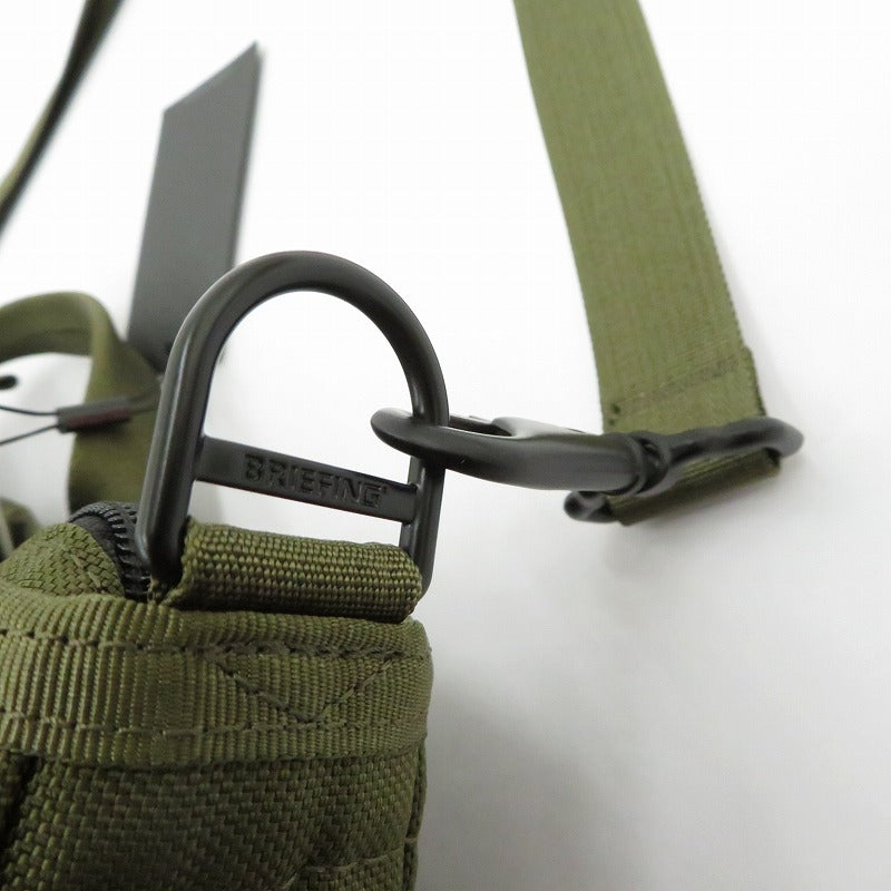BRIEFING | ブリーフィング BEAMS PLUS/COCKPIT BAG トートバッグ 38-61-0088-106-67-88 カーキ【瀬戸大橋店】