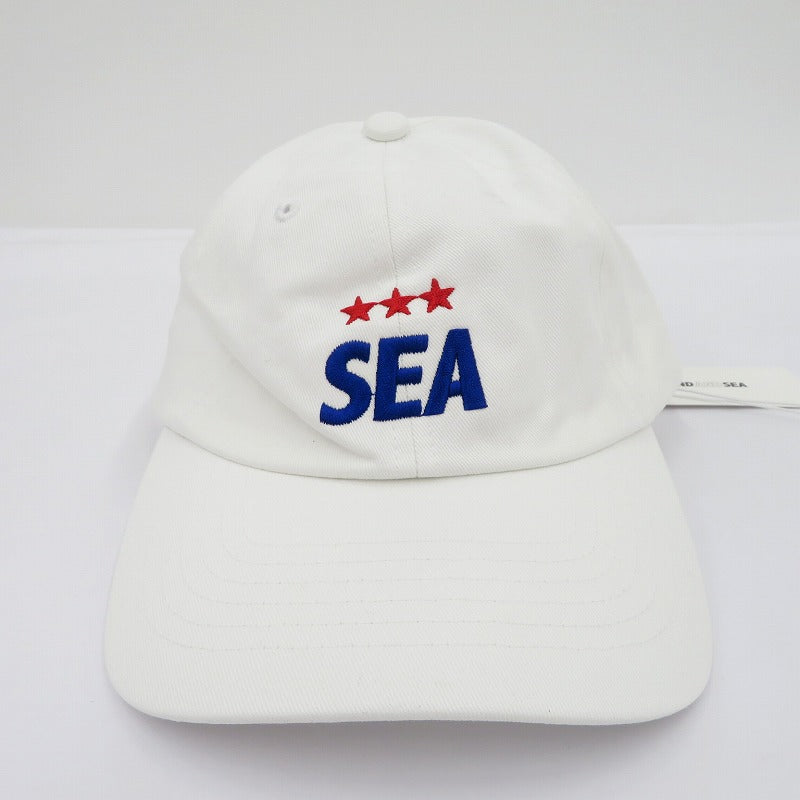 WIND AND SEA | ウィンダンシーウインダンシー ORION BEER x WDS CAP キャップ WDS-C-ORB-26-Q4-HW-01 ホワイト【瀬戸大橋店】