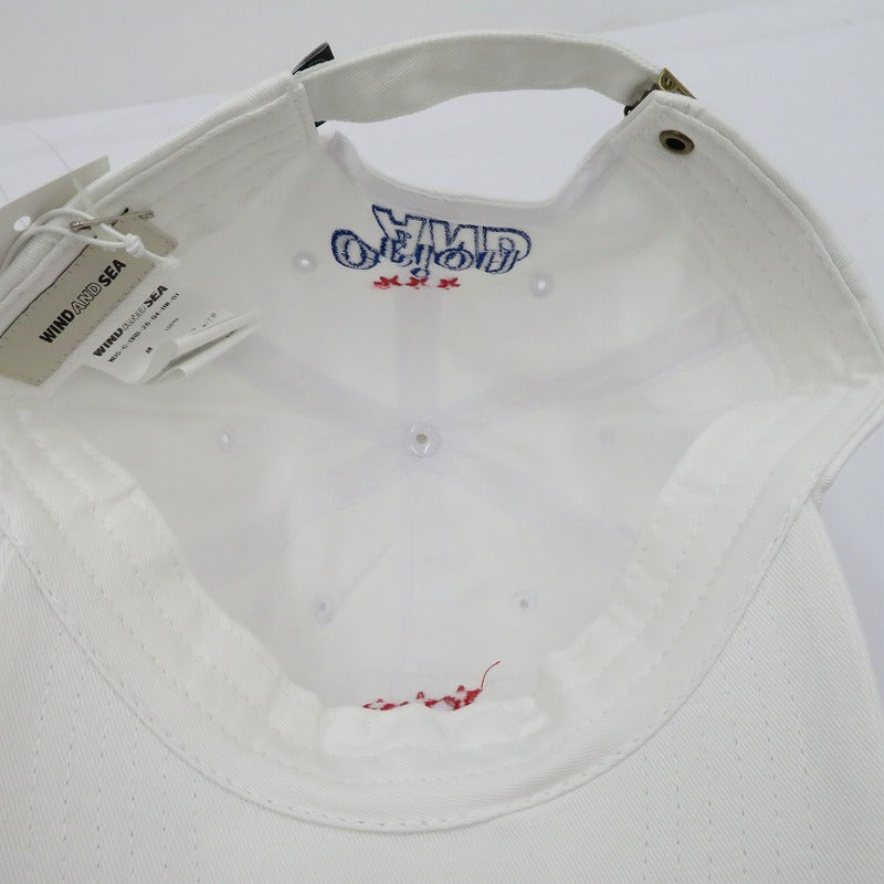 WIND AND SEA | ウィンダンシーウインダンシー ORION BEER x WDS CAP キャップ WDS-C-ORB-26-Q4-HW-01 ホワイト【瀬戸大橋店】