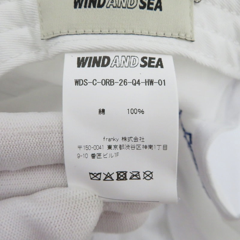WIND AND SEA | ウィンダンシーウインダンシー ORION BEER x WDS CAP キャップ WDS-C-ORB-26-Q4-HW-01 ホワイト【瀬戸大橋店】