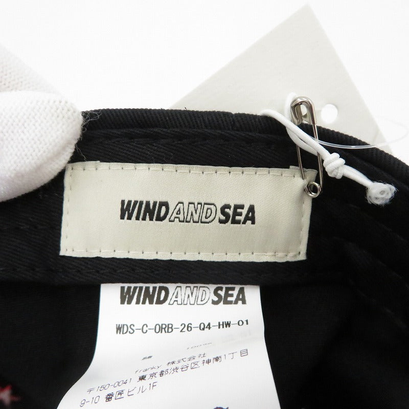 WIND AND SEA | ウィンダンシーウインダンシー ORION BEER x WDS CAP キャップ WDS-C-ORB-26-Q4-HW-01 ブラック【瀬戸大橋店】