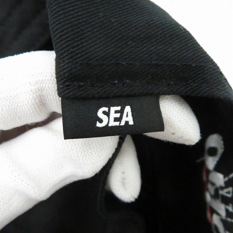 WIND AND SEA | ウィンダンシーウインダンシー ORION BEER x WDS CAP キャップ WDS-C-ORB-26-Q4-HW-01 ブラック【瀬戸大橋店】