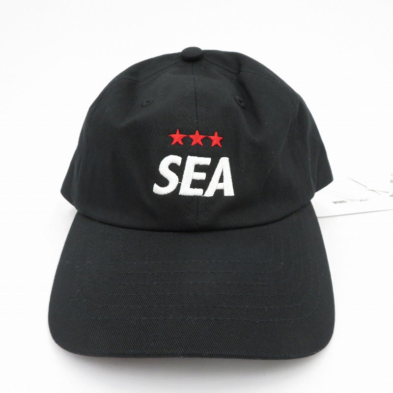 WIND AND SEA | ウィンダンシーウインダンシー ORION BEER x WDS CAP キャップ WDS-C-ORB-26-Q4-HW-01 ｻｲｽﾞ:F ブラック【瀬戸大橋店】