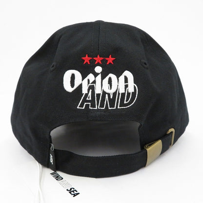 WIND AND SEA | ウィンダンシーウインダンシー ORION BEER x WDS CAP キャップ WDS-C-ORB-26-Q4-HW-01 ｻｲｽﾞ:F ブラック【瀬戸大橋店】