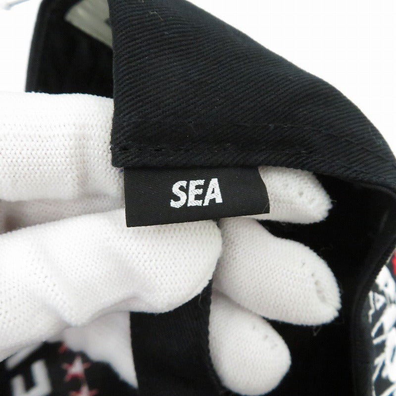 WIND AND SEA | ウィンダンシーウインダンシー ORION BEER x WDS CAP キャップ WDS-C-ORB-26-Q4-HW-01 ｻｲｽﾞ:F ブラック【瀬戸大橋店】