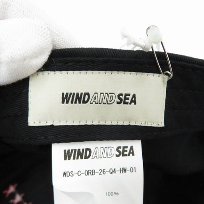 WIND AND SEA | ウィンダンシーウインダンシー ORION BEER x WDS CAP キャップ WDS-C-ORB-26-Q4-HW-01 ｻｲｽﾞ:F ブラック【瀬戸大橋店】