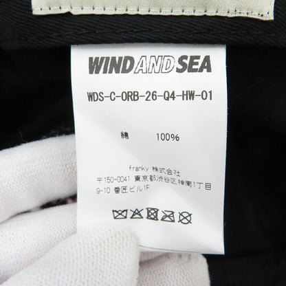WIND AND SEA | ウィンダンシーウインダンシー ORION BEER x WDS CAP キャップ WDS-C-ORB-26-Q4-HW-01 ｻｲｽﾞ:F ブラック【瀬戸大橋店】