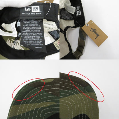 STUSSY | ステューシー ×New Era 9TWENTY Basic Trucker キャップ 1311126 カモ【瀬戸大橋店】