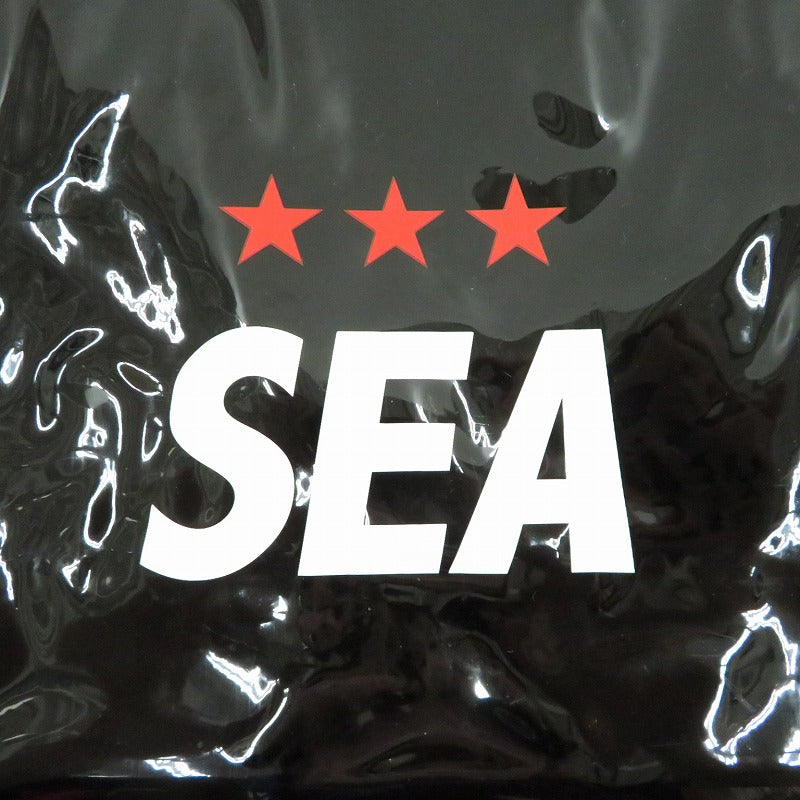WIND AND SEA | ウィンダンシーウインダンシー ORION BEER x WDS CLEAR TOTE BAG トートバッグ WDS-C-ORB-26-Q4-AC-02 ブラック【瀬戸大橋店】