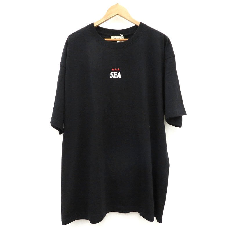 WIND AND SEA | ウィンダンシーウインダンシー ORION BEER x WDS OG LOGO S/S TEE 半袖Ｔシャツ WDS-C-ORB-26-Q4-CS-01 ブラック サイズ：XL【瀬戸大橋店】