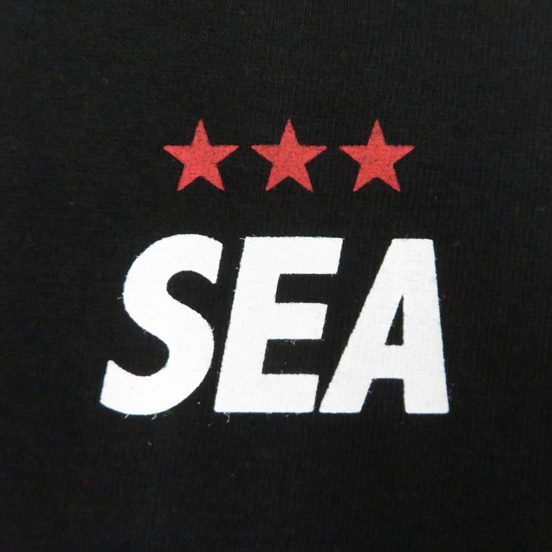 WIND AND SEA | ウィンダンシーウインダンシー ORION BEER x WDS OG LOGO S/S TEE 半袖Ｔシャツ WDS-C-ORB-26-Q4-CS-01 ブラック サイズ：XL【瀬戸大橋店】