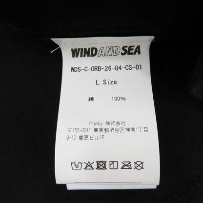 WIND AND SEA | ウィンダンシーウインダンシー ORION BEER x WDS OG LOGO S/S TEE 半袖Ｔシャツ WDS-C-ORB-26-Q4-CS-01 ブラック サイズ：L【瀬戸大橋店】