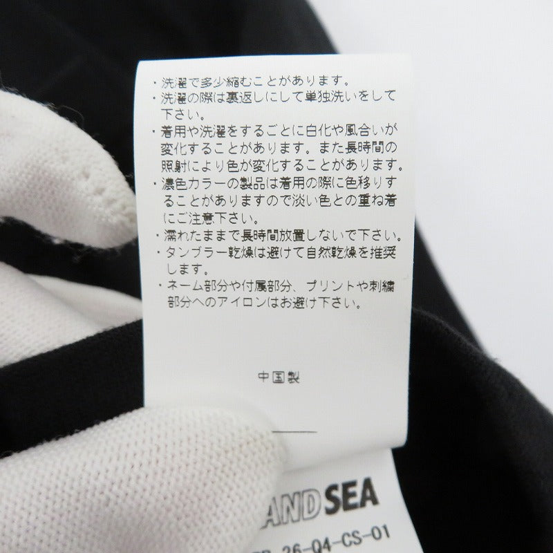 WIND AND SEA | ウィンダンシーウインダンシー ORION BEER x WDS OG LOGO S/S TEE 半袖Ｔシャツ WDS-C-ORB-26-Q4-CS-01 ブラック サイズ：L【瀬戸大橋店】