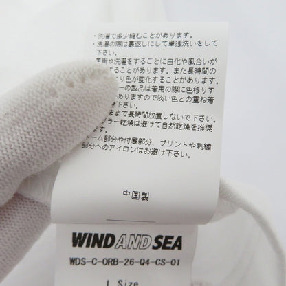 WIND AND SEA | ウィンダンシーウインダンシー ORION BEER x WDS OG LOGO S/S TEE 半袖Ｔシャツ WDS-C-ORB-26-Q4-CS-01 ホワイト サイズ：L【瀬戸大橋店】