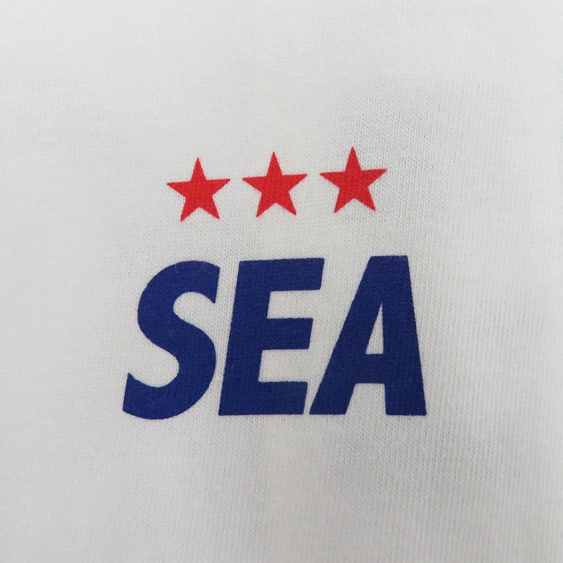 WIND AND SEA | ウィンダンシーウインダンシー ORION BEER x WDS OG LOGO S/S TEE 半袖Ｔシャツ WDS-C-ORB-26-Q4-CS-01 ホワイト サイズ：XL【瀬戸大橋店】