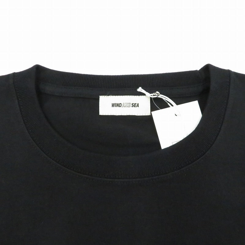 WIND AND SEA | ウィンダンシーウインダンシー ORION BEER x WDS LABEL S/S TEE 半袖Ｔシャツ WDS-C-ORB-26-Q4-CS-02 ブラック サイズ：L【瀬戸大橋店】
