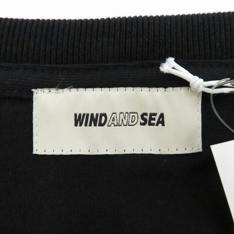 WIND AND SEA | ウィンダンシーウインダンシー ORION BEER x WDS LABEL S/S TEE 半袖Ｔシャツ WDS-C-ORB-26-Q4-CS-02 ブラック サイズ：L【瀬戸大橋店】