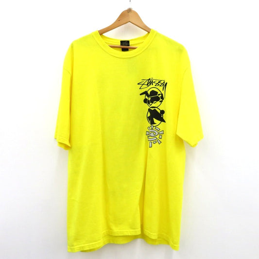 STUSSY | ステューシー Always Do What You Should Do 半袖Ｔシャツ 3904049 イエロー サイズ：L【瀬戸大橋店】