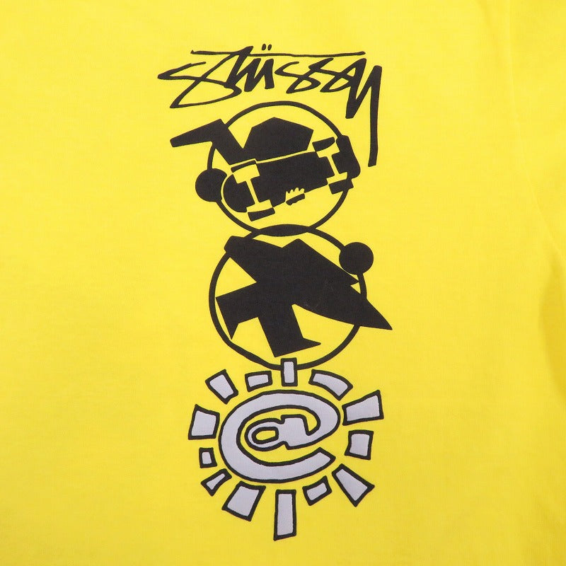 STUSSY | ステューシー Always Do What You Should Do 半袖Ｔシャツ 3904049 イエロー サイズ：L【瀬戸大橋店】