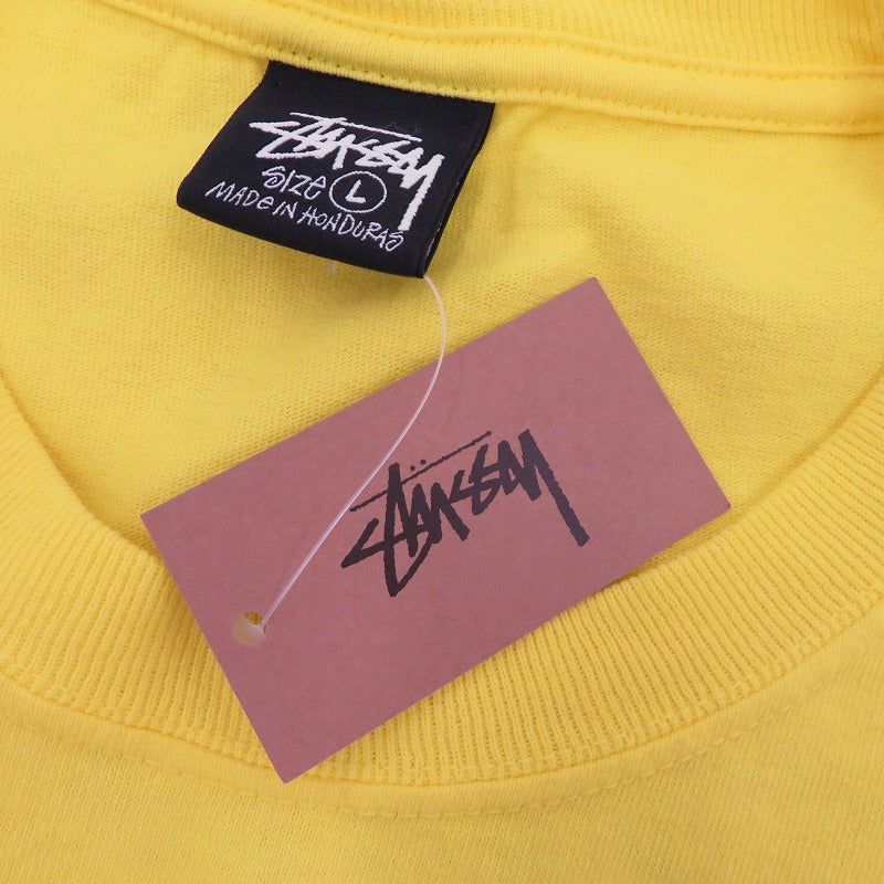 STUSSY | ステューシー Always Do What You Should Do 半袖Ｔシャツ 3904049 イエロー サイズ：L【瀬戸大橋店】
