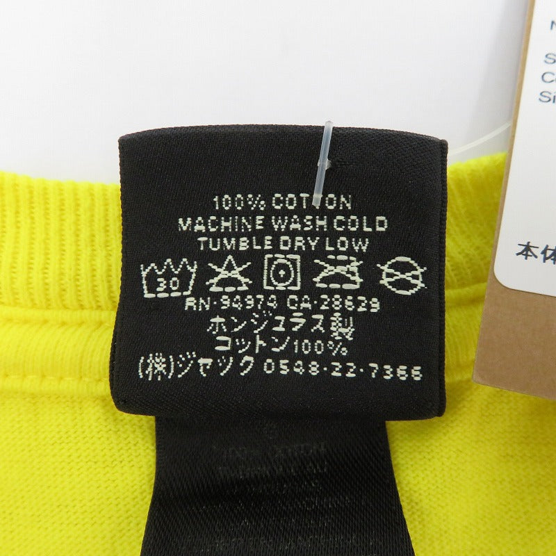 STUSSY | ステューシー Always Do What You Should Do 半袖Ｔシャツ 3904049 イエロー サイズ：L【瀬戸大橋店】