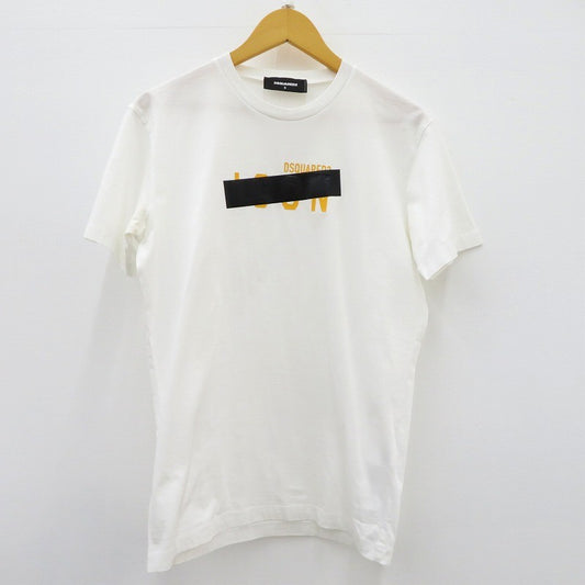 DSQUARED2 | ディースクエアード BE ICON T-SHIRT 半袖Ｔシャツ S79GC0035 ホワイト サイズ：S【瀬戸大橋店】