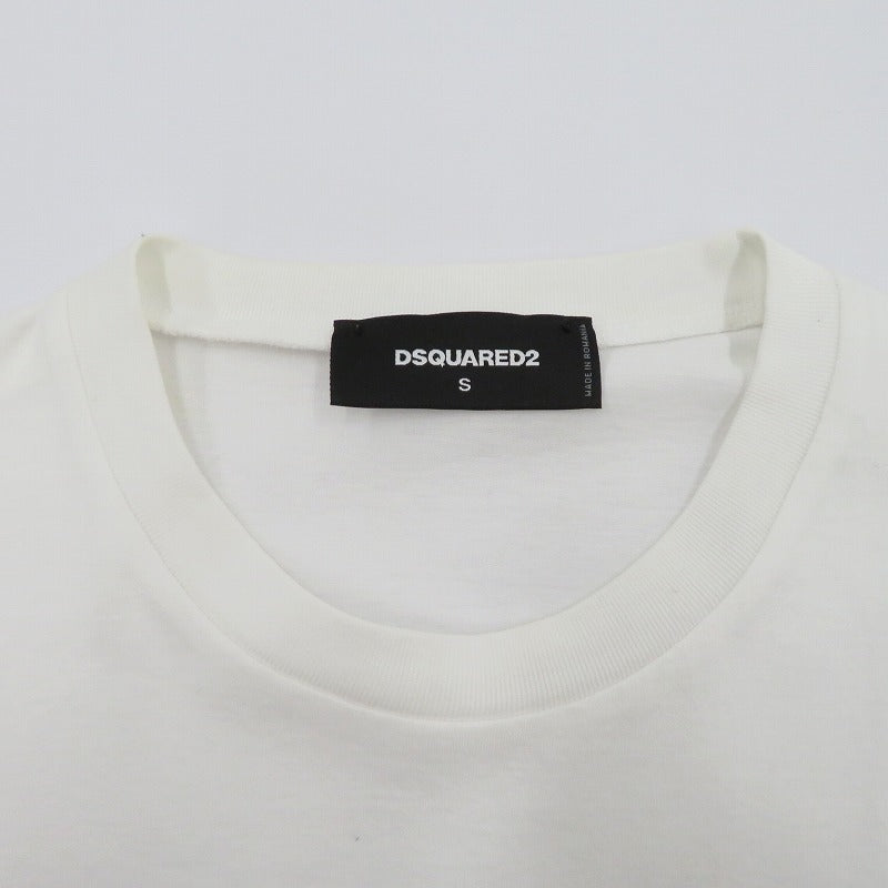 DSQUARED2 | ディースクエアード BE ICON T-SHIRT 半袖Ｔシャツ S79GC0035 ホワイト サイズ：S【瀬戸大橋店】