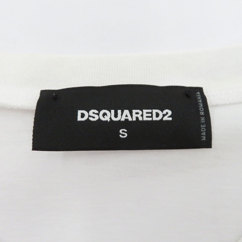 DSQUARED2 | ディースクエアード BE ICON T-SHIRT 半袖Ｔシャツ S79GC0035 ホワイト サイズ：S【瀬戸大橋店】