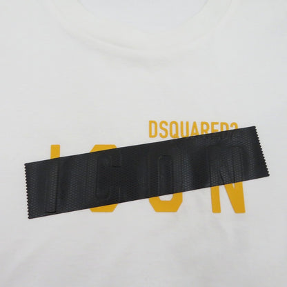 DSQUARED2 | ディースクエアード BE ICON T-SHIRT 半袖Ｔシャツ S79GC0035 ホワイト サイズ：S【瀬戸大橋店】